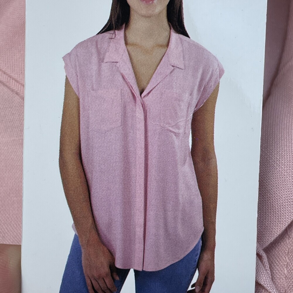 Jachs Girlfriend Women's XXL Blouse Pink e1215